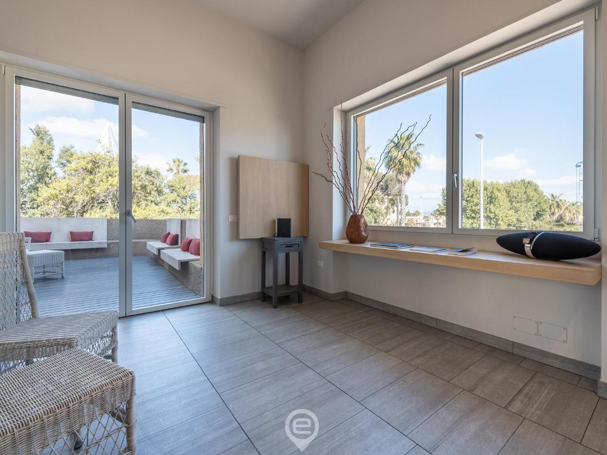 Poetto Sea Breeze - Blue Apartment Cagliari Ngoại thất bức ảnh